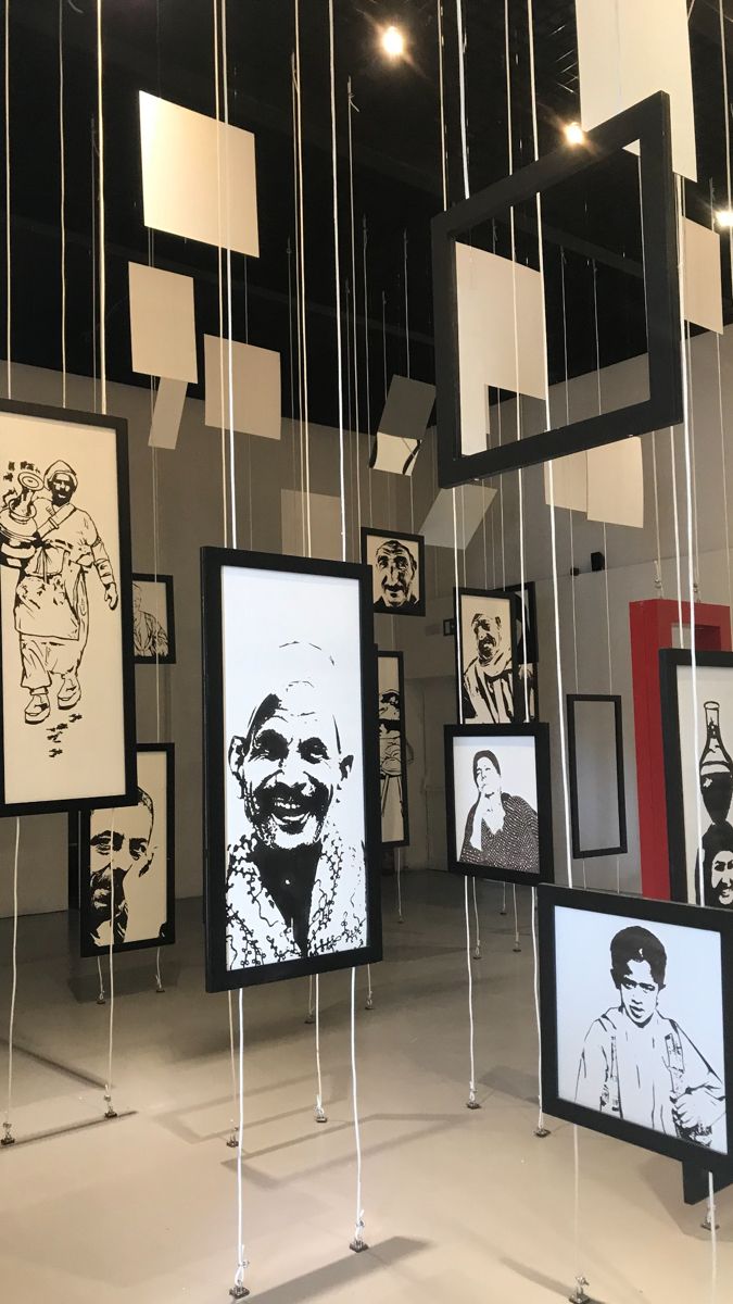 Exhibition showcase